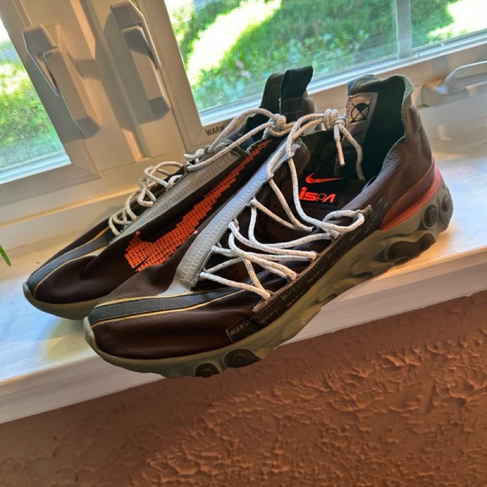 Men's Nike ISPA React - US Size 13 (Velvet Brown/Terra Orange/Dark Stucco)